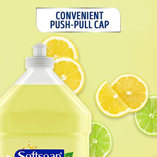 SoftSoap Liquid Hand Sabão Reabro, citros cítricos refrescantes com perfume de limão - 32 onça fluida