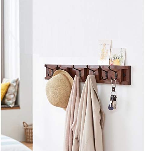 Rack de casaco moolo, gancho simples de cabide montado na parede pode se mover para sala de estar, banheiro, quarto e cozinha