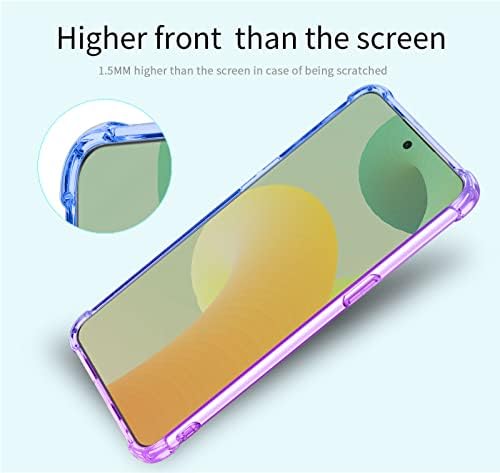 Lmposla para o caso OnePlus 10T 5G, para meninas mulheres Slim Slim TPU de Bulbante de Mulheres Slim TPU TPU Coverbag de Airbag