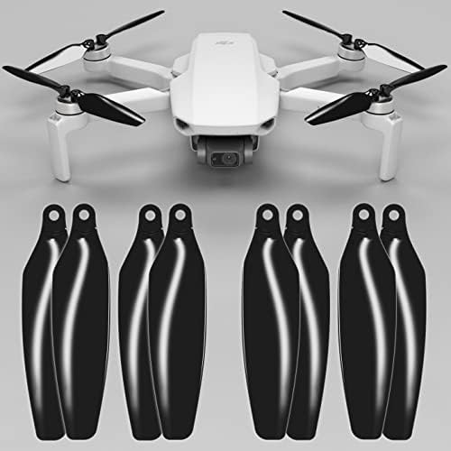 RAPA AR AR ARSCREUCA MASTER STEALTH PARA DJI MINI 2, MINI 2 SE & MINI SE - BLACK, 4 BEDRAS EM SET