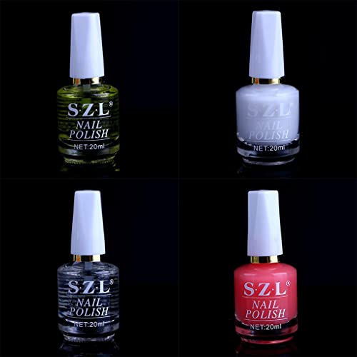 DIY 20ml unhas beleza unhas casaco base suavizada nutrição brilhante Acessórios de esmalte de óleo - acessórios -