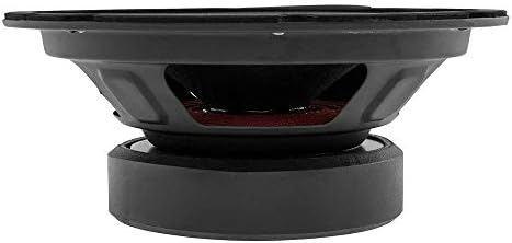 DS18 2X PRO -GM8B LOUDSPEAKER - 8 , Midrange, bala de alumínio vermelho, 580W Max, 190W RMS, 8 ohms - Alto -falantes de porta de áudio de qualidade premium para carro ou sistema de som de carros ou caminhões estéreo