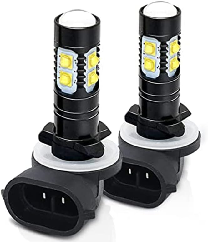 CIIHON 881 896 894 LED LUBLE DE LUGA FOG 50W 6000K BRANCO 3535SMD 889 886 LED BULLB 1600 LUMENS DRL LUZES DE NEPEÇÃO DE TRABALHO