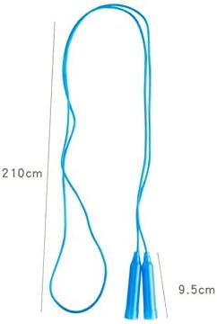 Corda portátil de pulabo salto de plástico colorido pulando equipamento de corda fitness suprimento externo suprimento