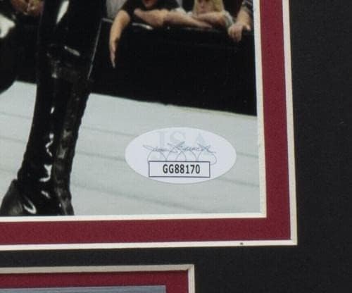Dustin Rhodes Goldust assinado emoldurado 8x10 wwe photo jsa itp - fotos autografadas da MLB