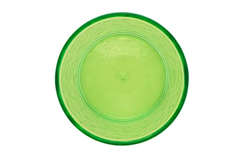 PEGAR. Mosco de seixos plásticos à prova de quebra de serviço pesado, 12 onças, verde