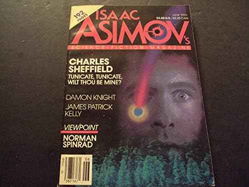Isaac Asimov Science Fiction Junho de 1985 Charles Sheffield, Damon Knight