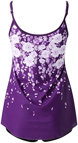 HTHJSCO WOMENS TANKINI TANKINI MUITO DE TABELA TAMA TOMPO BAIO TOP TUNCA DE NATA DE NOSS