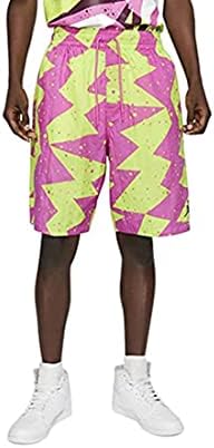 Jordan Men's Retro Piscina ao lado de shorts impressos