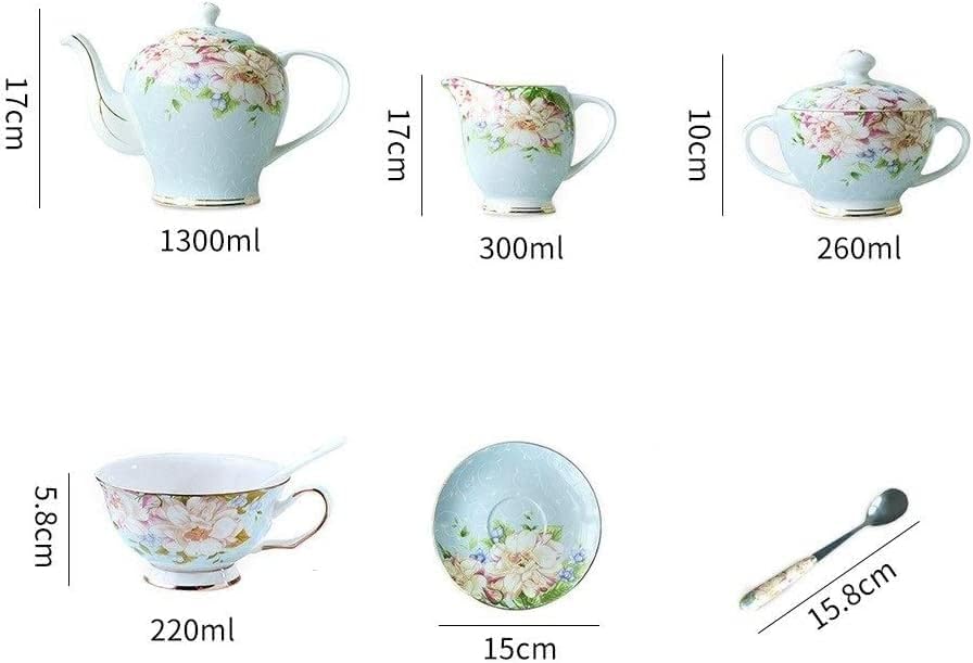 Razzum Chinese Gongfu Tea Conjunto de café China Conjunto de chá da tarde para casa 15 peças Copo de cerâmica e pires Conjunto de pote de chá de chá