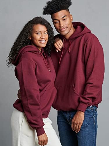 Russell Athletic Men's Dri-Power Fleece Hoodies e Sweetshirts, Werebure Wicking, Cotton Blend, Fit Relaxed, Tamanhos S-4x