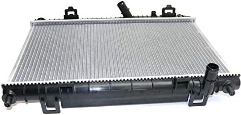 Radiador de alumínio para 11-18 hatchback 11-18 1.6L non turbo