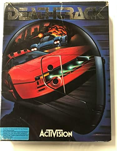 Deathtrack Activision1989 com 1 disquete, registro, Flyers w/caixa
