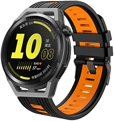 Bandas de cinta de silicone wscebck para ticwatch pro 3/3 gps lte smart watchband 22mm pulseiras de pulseira para ticwatch pro 2020