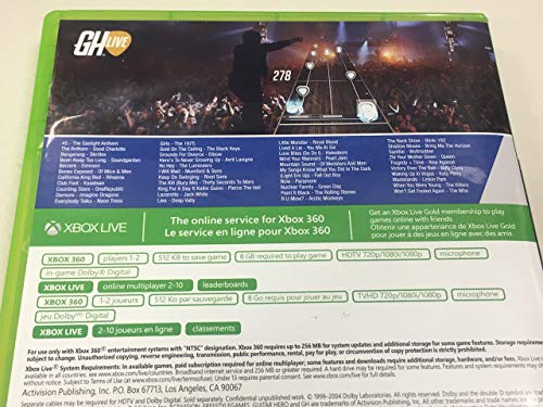 Guitar Hero: Live for Xbox 360