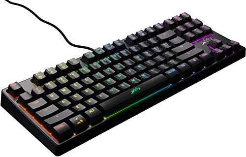 Xtrfy K4 RGB Tenkeyless, teclado de jogos mecânico com RGB, EUA
