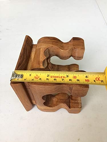 Sawadee Handcraft Mini Teak Wood Buda Adoração Altar Tabela 4 X4