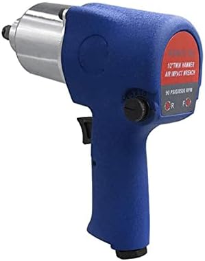 Chave de impacto de ar de 1/2 polegada de acionamento, pistola de impacto pneumático para fortes pesados, meia polegada de impacto pneumático de 1/2 polegada de cabeça quadrada pneumática Grade Industrial Grade Industrial