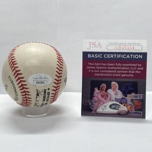 Baseball assinado de Gaylord Perry. Auto JSA - bolas de beisebol autografadas