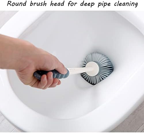 Escova de vaso sanitária e suporte de suporte, escova e suporte do banheiro, pincel de limpeza independente, limpador de