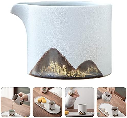 DOITOOL Coffee Creamer Coffee Creamer Japanese Japanete Ceramic Tea Pitcher Ceramic Tea Cup para chá gelado Sangria