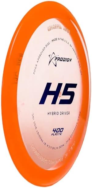 PRODIGIE DISC 400 H5 Driver | Disco de golfe de driver híbrido subestimável | Extremamente durável | Bom para flips e rolos Hyzer | As cores podem variar