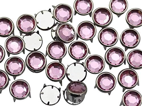 Allstarco 6mm rosa tenente ch13 strass gemágicos tamanho 30-100 peças