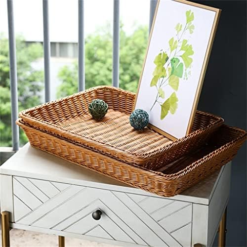 Walnuta Kitchen Storage Basking Pão e cesto de frutas Caixa de armazenamento de cesta de sobremesas