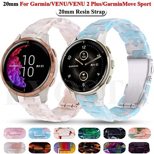Daikmz resin smart watch bands para Garmin Venu2/Venu 2 Plus sq pulseiras de pulso Garminmove Sport Forerunner 245 645 WatchBand
