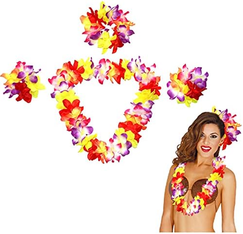 Verão de quatro peças Garland Dance Beach Special do Hul Bar Hawaii Set Party Home Decor Decor de porta de girassol