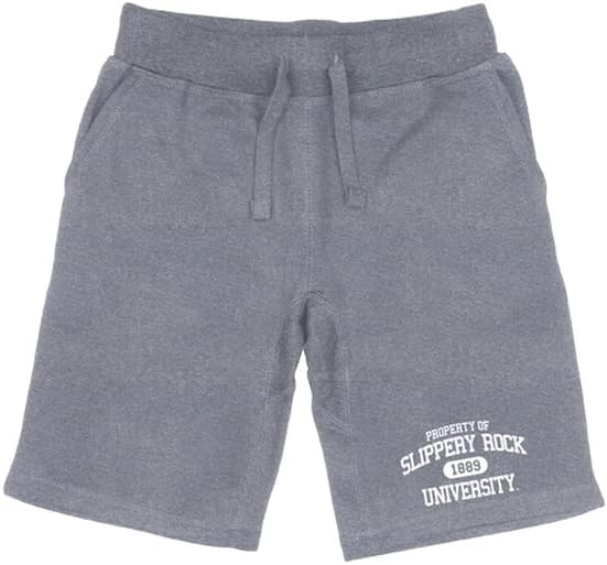 Slippery Rock University of Pennsylvania Property College Fleece Shorts de cordão