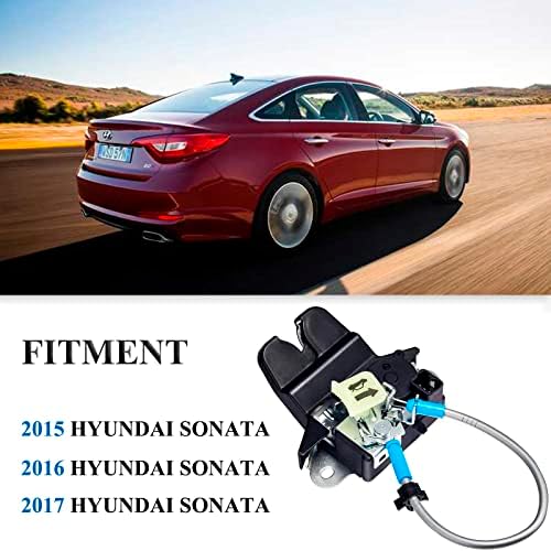 Atuador do tronco traseiro E-Vniko Compatível para Hyundai Sonata 2015 a 2017 Substitua a trava da trava da porta da porta traseira