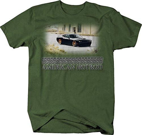 American Hotrod Racing Challenger Racing Camise gráfica personalizada para homens