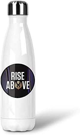 Greeklife.STORE Sigma Alpha Epsilon Fraternidade Aço inoxidável ThermoM Water Bottle 17 oz