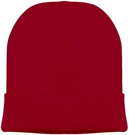 Luxxii Leito macio quente para mulheres e homens - um tamanho se encaixa na maioria dos chapéus de inverno acrílico chap