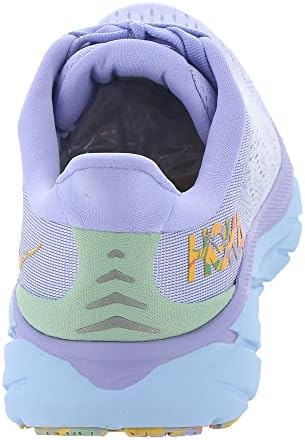 Hoka Clifton feminino correndo BM US Lavendersmoke