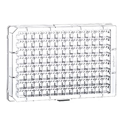 Greiner bio-one 609871, 96 poço Crystalquick Polystireno Baixa placa de cristalização de proteínas de baixa birrefringência de