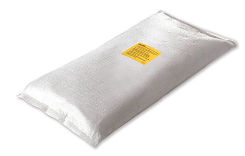 Almofadas únicas chemsorb, travesseiro de 8,5x17.5 , sp30ga-p17, pacote de derramamento, 7 gal.