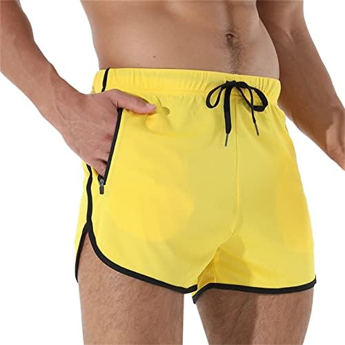 Calça casual masculina tendência sólida tendência jovem verão masspantes de moletom de fitness shorts de gestão shorts raves masculinos