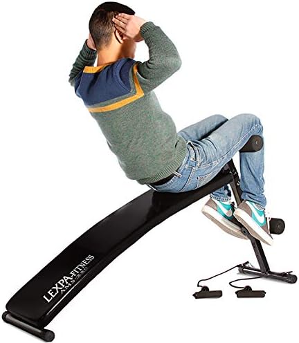 Banco de fitness topyl halteres, banco de peso ajustável, equipamento de exercício com extensão de pernas multicurnos