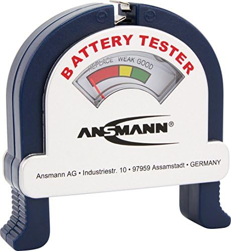 Testador de bateria de tamanho de bolso Ansmann 4000001