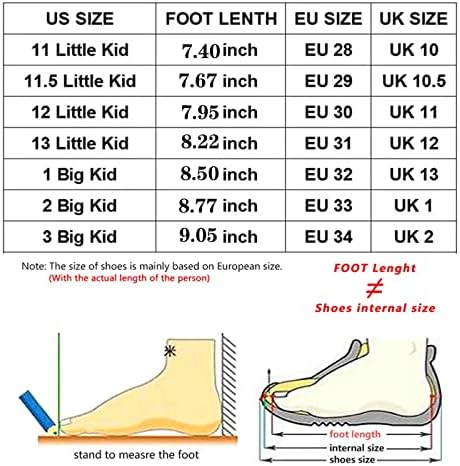Uzzuhi meninos meninas tênis de corrida tamanho criança 11-3 tênis para crianças plataforma