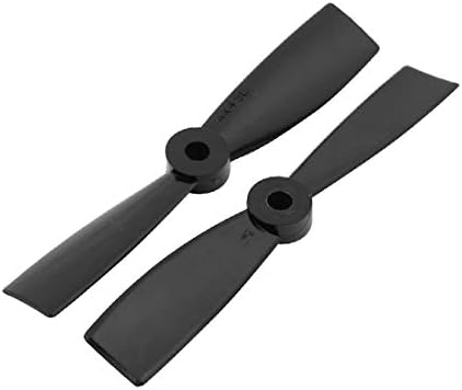 NOVO LON0167 Par 4 em destaque x 4,5 polegadas de eficácia confiável Black 2-Vanes PROPLAPLE PROP para aeronaves RC