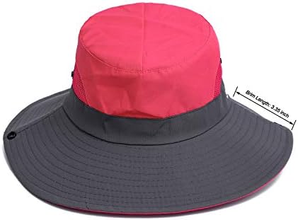 Chapéus solar Becha larga Mesh Mesh BOONIE Praia Chapéu UV Proteção UV para mulheres