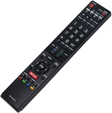 RRMCGB118WJSA GB118WJSA Replaced Remote fit for Sharp TV LC-60SQ17U LC60TQ15U LC-60TQ15U LC60UD27U LC70UD27U LC-70UD27U