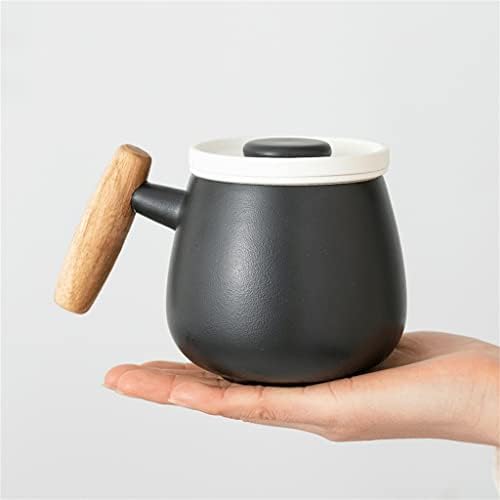 Zhuhw Tea Separation Cup de grande capacidade de chá de chá com tampa de água copo de caneca em casa xícara de chá