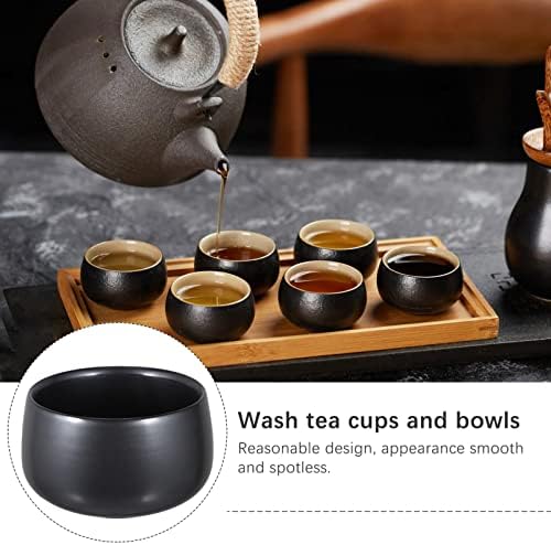Vorcool Presentes chineses Cerâmica Kongfu Copa de chá de chá de chá de lavar