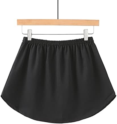 Camadas sob a blusa Extensores para mulheres FALSO MAIS MAIS VAREIRA MINI MINI MINI SAIA CONFFY CASual Blouse Extender