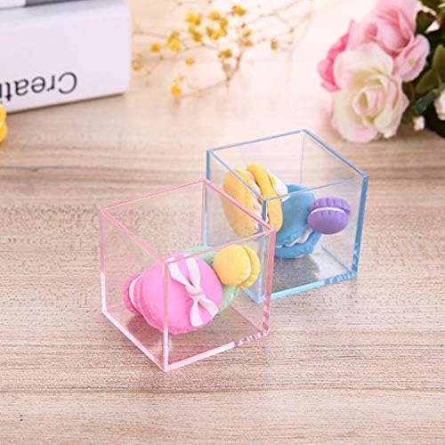 ANNCUS Square Box Pink Blue Plastic Storage para ferramenta Diy Ferramenta Acessório de joalheria de joias de calça de pedras