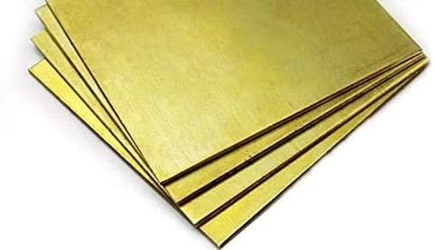Folha de latão Huilun Placa de cobre de folha de cobre pura placa de papel alumínio com tesão, espessura de 1,2 mm de bronze placas de latão